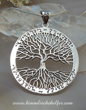 Lebensbaum - Amulett mit magischer Inschrift