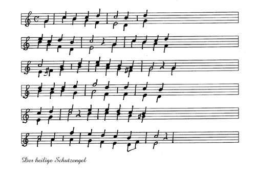 Der heilige Schutzengel - O Engel aus den Scharen Der heilige Schutzengel - O Engel aus den Scharen